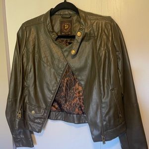 Doll house vintage leather jacket